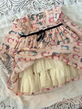 EUGENIE: SEWING PRINT size 2t-3t